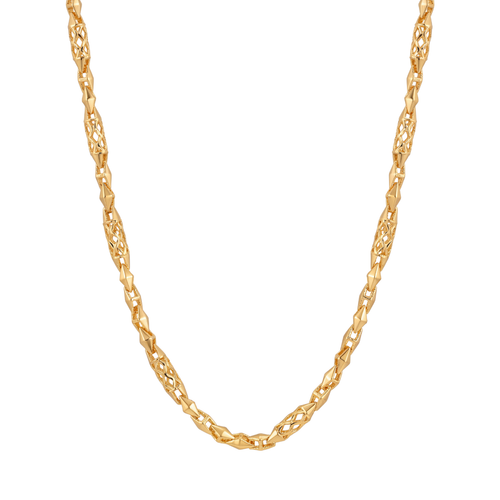 Shalaka: Geometric Cutwork Men’s Chain