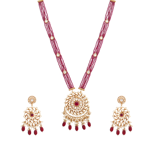 Mahavritti Long Necklace Set