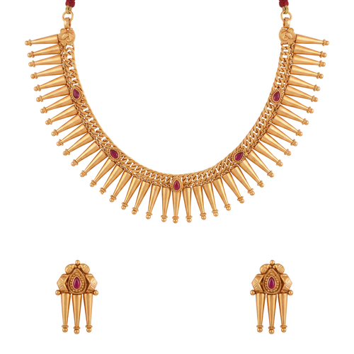 Bhalarekha Necklace Set