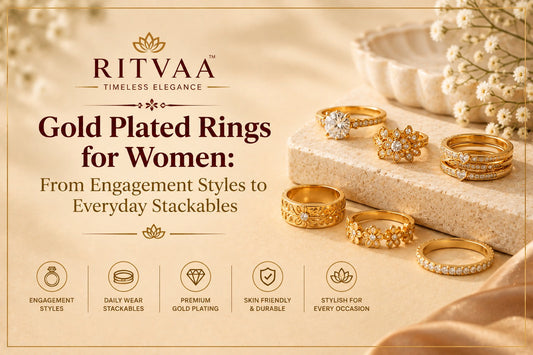 Gold Plated Rings for Women: From Engagement Styles to Everyday Stackables