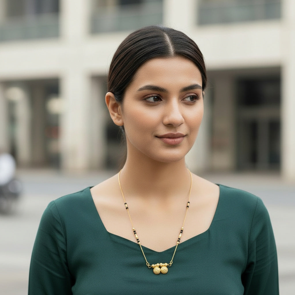 Ritvaa Sleek Aura - Golden Tradition - Ritvaa SmartGold Jewellery