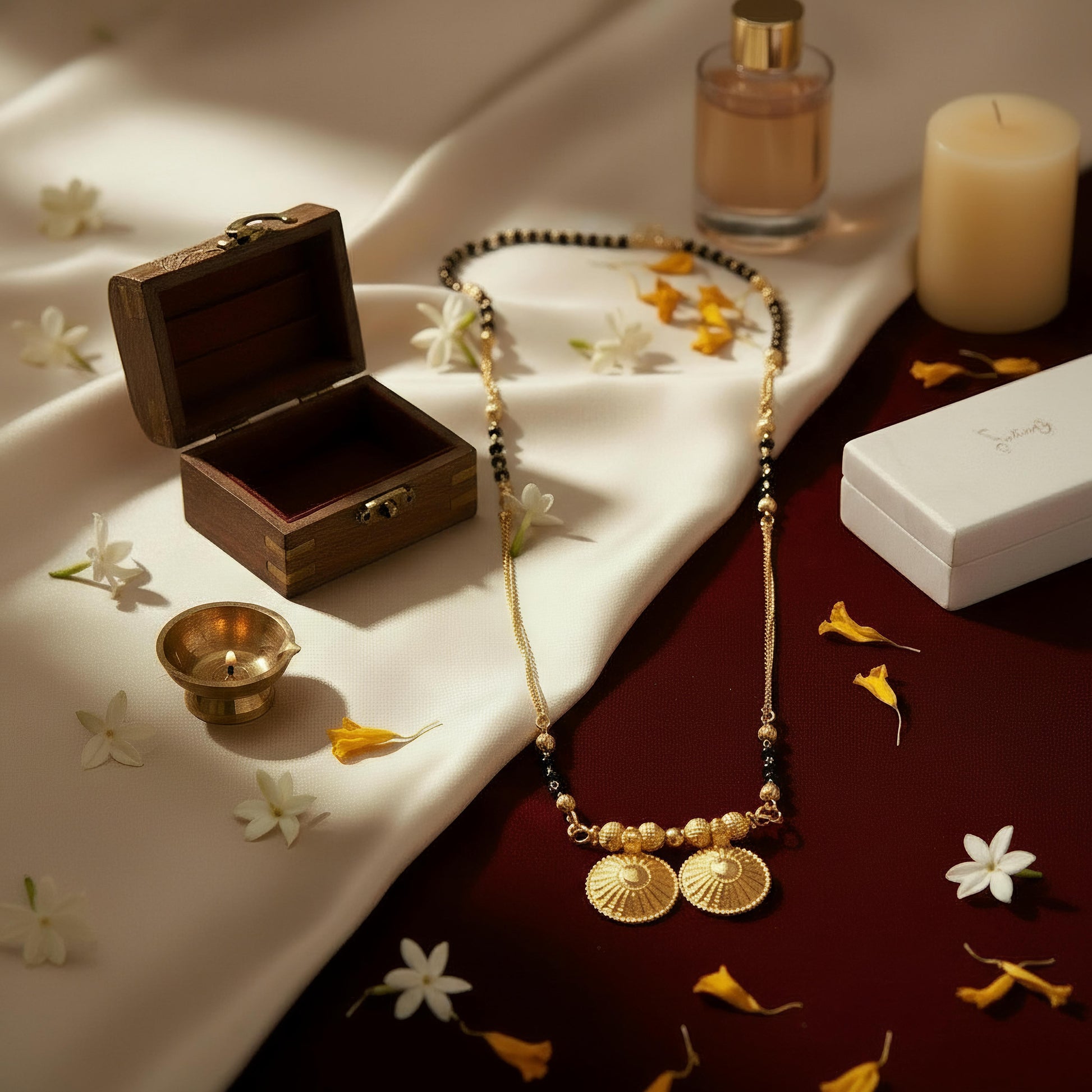 Ritvaa Everyday Glow - Sacred Twin Suns - Ritvaa SmartGold Jewellery