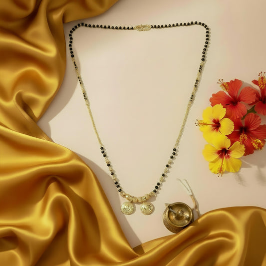 Ritvaa Festive Couture - Golden Swirl - Ritvaa SmartGold Jewellery