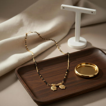 Ritvaa Festive Couture - Golden Vortex - Ritvaa SmartGold Jewellery