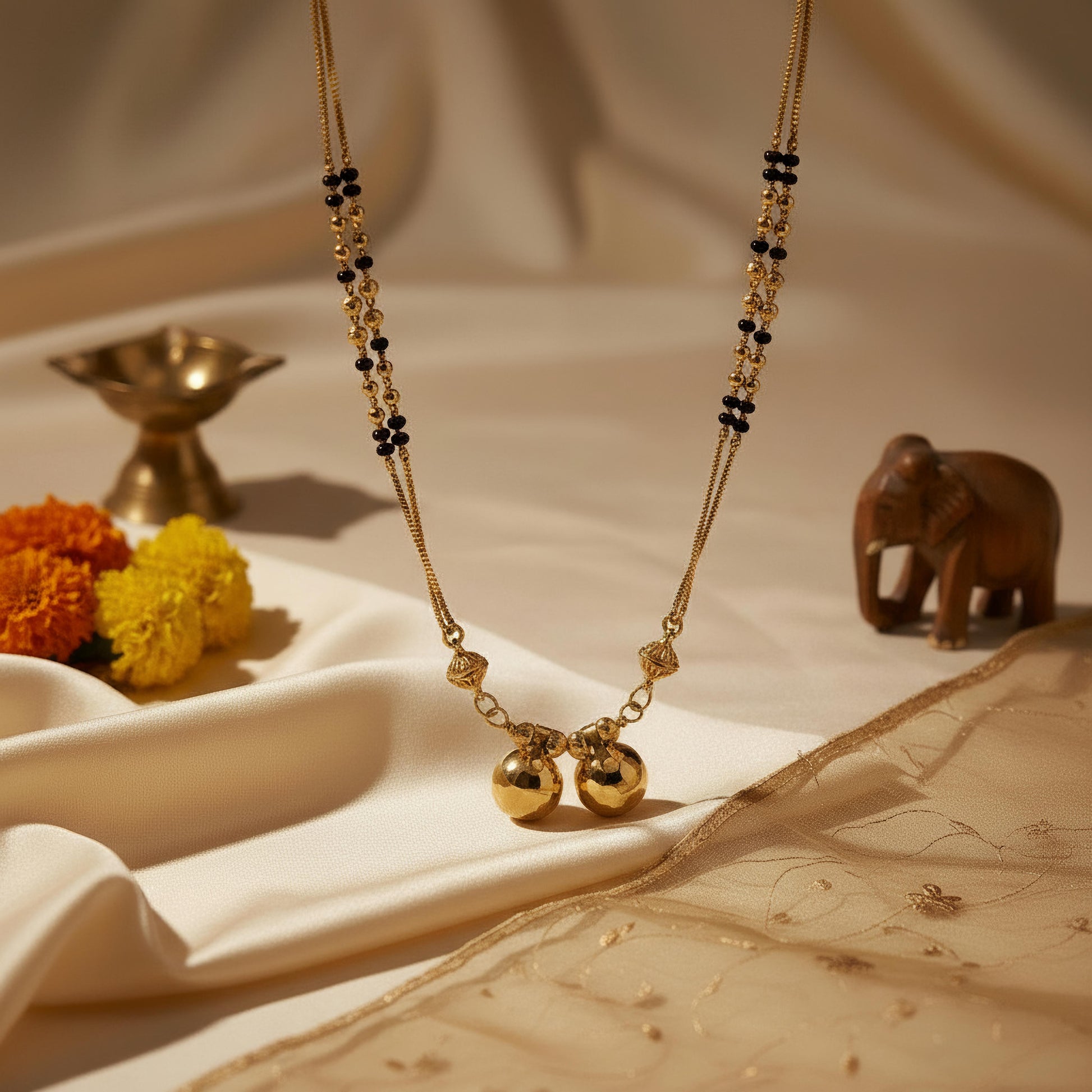 Ritvaa Heritage Luxe - Traditional Bell - Ritvaa SmartGold Jewellery