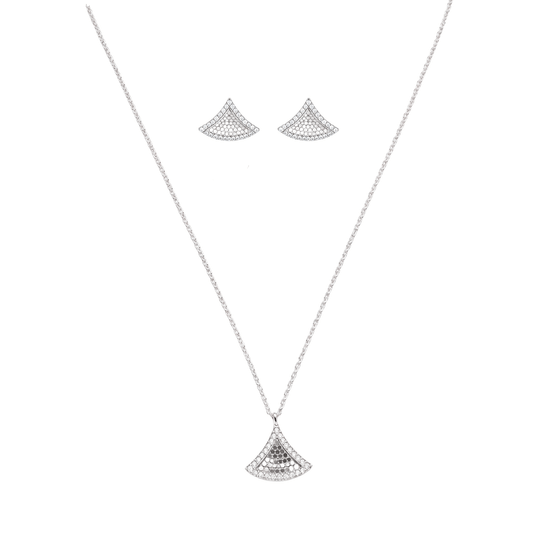 Nova: Pendant, Earrings, Ring & Bracelet Set in 925 Sterling Silver