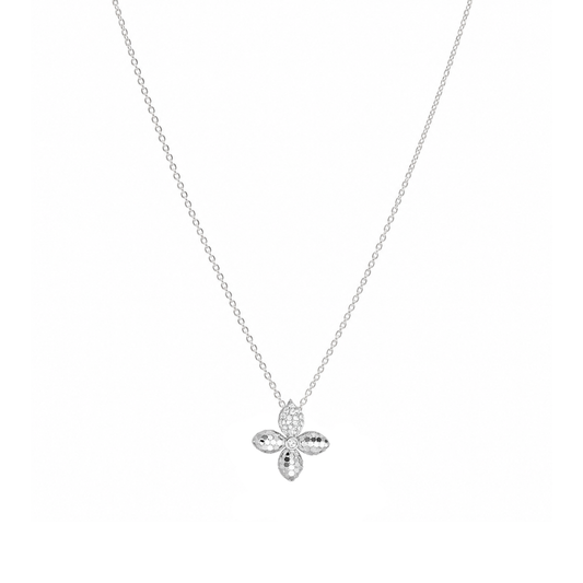 Bloom: Pendant, Earrings, Ring & Bracelet Set in 925 Sterling Silver