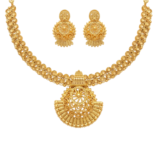 Ritvaa Lumisphere Necklace Set