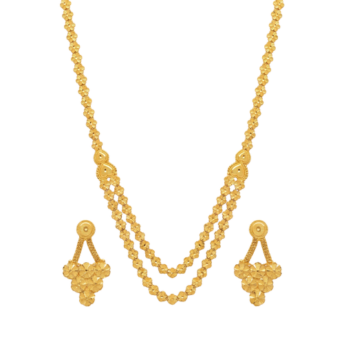 Ritvaa Royal Layered Long Necklace Set