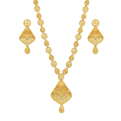 Ritvaa CrownFlow Long Necklace Set