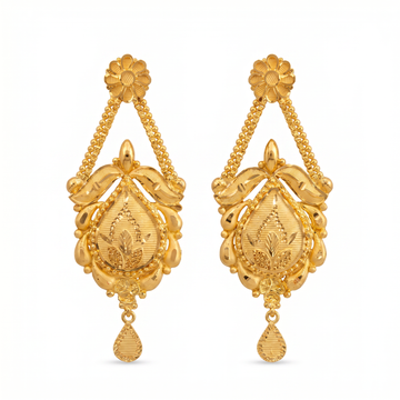 Ritvaa Multi-Element Statement Earrings