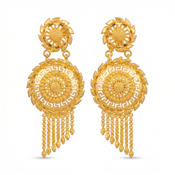 Ritvaa Classic Ring Drop Earrings