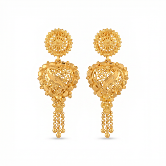 Ritvaa Long Bar Dangle Earrings