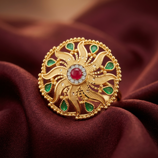 Ritvaa Surya Kiran Ring
