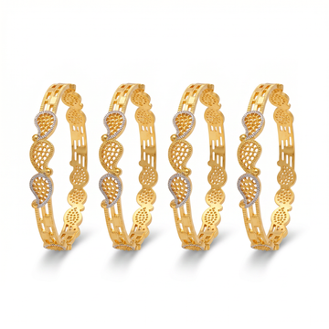 Ritvaa Kairi-Boota Bangles 4 pcs