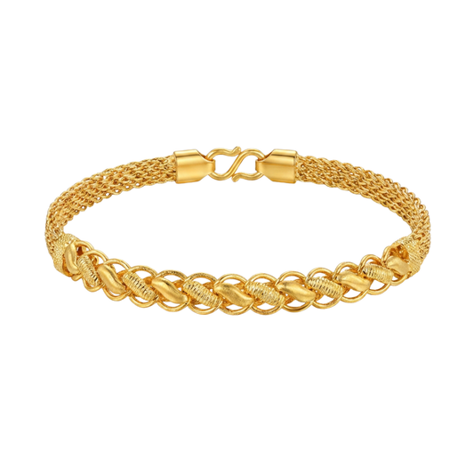 Ritvaa Royal Mesh Link Men’s Bracelet