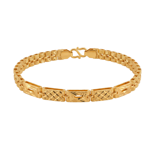 Ritvaa Signature Plate Bracelet