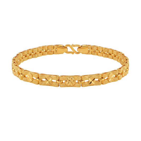 Ritvaa Bold Link Statement Bracelet