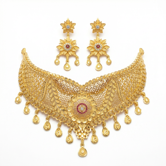 Ritvaa Peshwai Royal Choker Set
