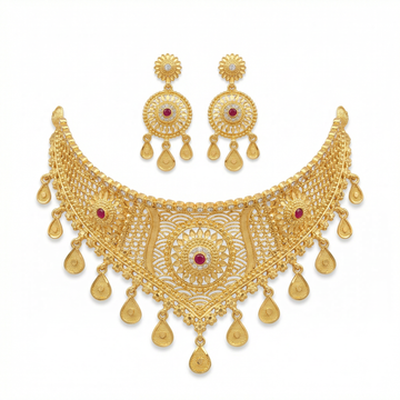 Ritvaa Heirloom Shringar Choker Set