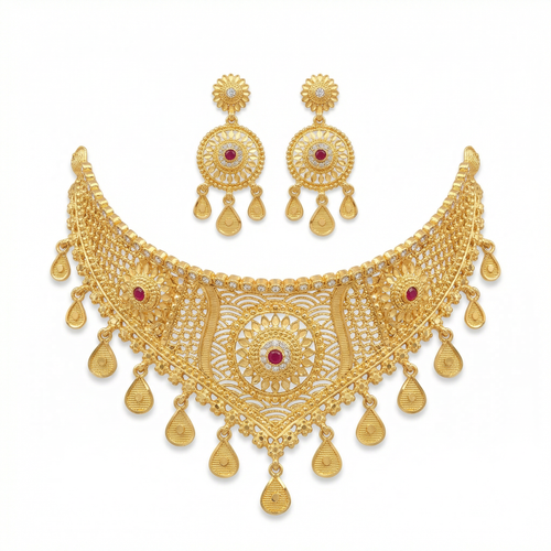 Ritvaa Heirloom Shringar Choker Set