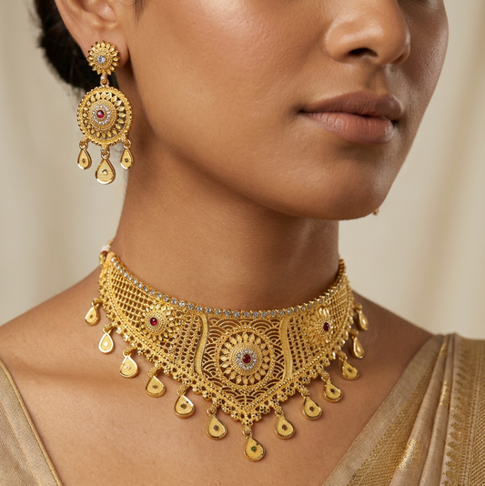 Ritvaa Rajshringar Choker Set