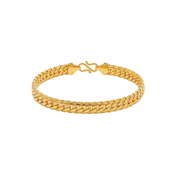 Bold Compact Cuban Link Statement Bracelet