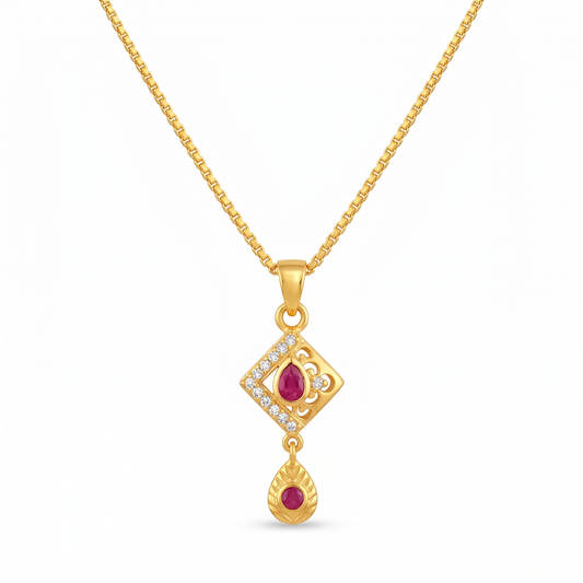 The Adwiti Ruby Pendant