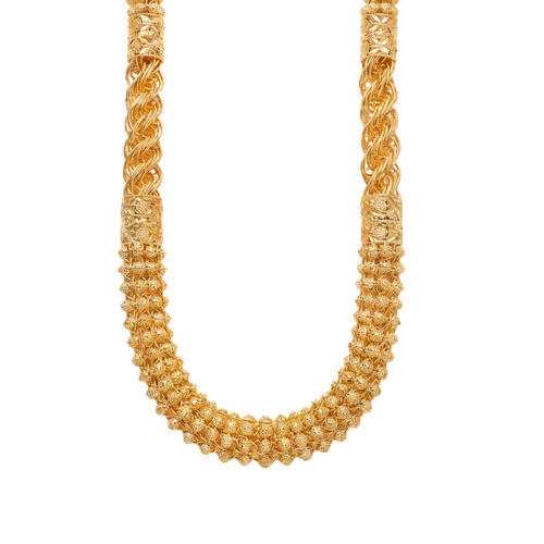 Parv: Woven Granulated Heritage Chain