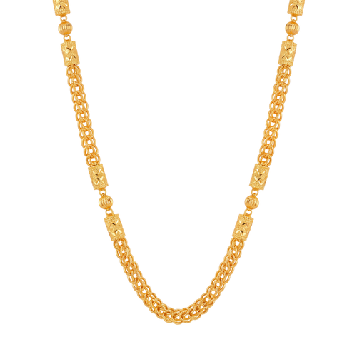 Shashvat Sculpted Multi 24K Gold-Layered Chain