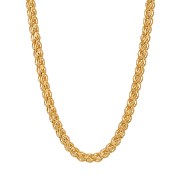 Vayu Chain: Textured Double Rope Chain