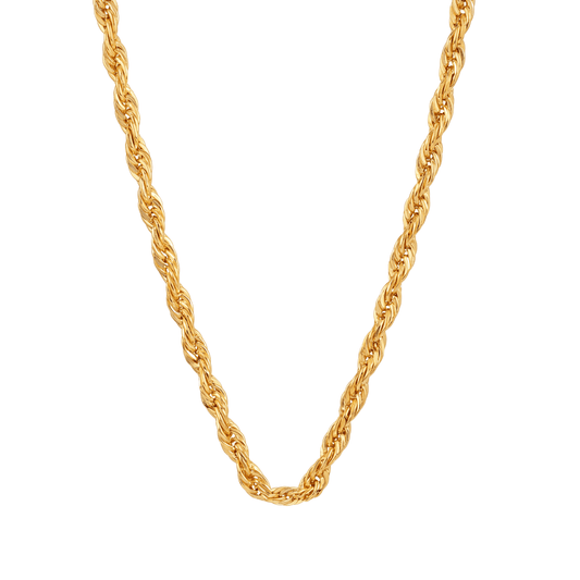 Classic Twisted Gold Chain