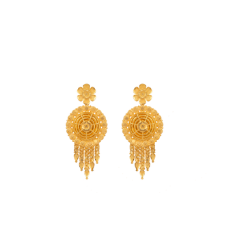 Classic Gold Dangler Earrings