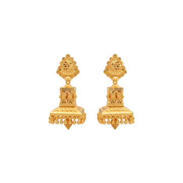 Intricate Ethnic Drop Earrings