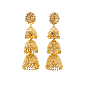 Trayika Jhumkas