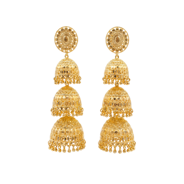 Trayika Jhumkas