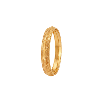 Fluid Ripple Gold Kada