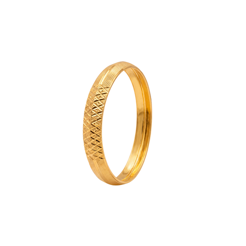 Textured Diamond Pattern Kada