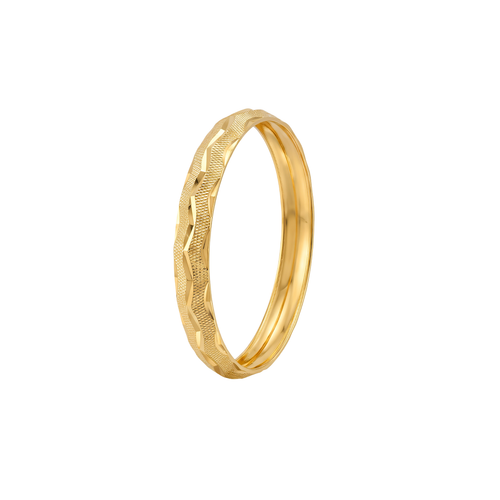 Textured Finish Gold Kada