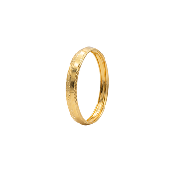 Classic Carved Gold Kada