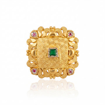 Dharini Kundan Ring