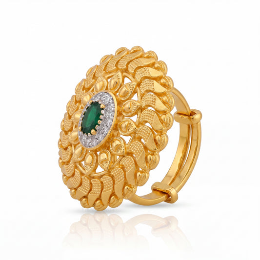 Varna Kundan Ring