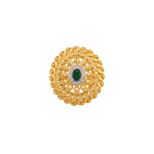 Varna Kundan Ring