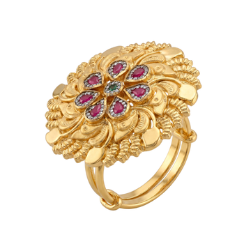 Elika Kundan Ring