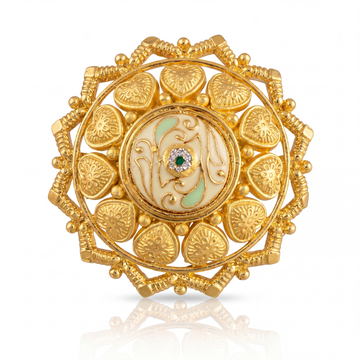 The Ivory Heart Statement Ring
