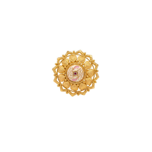 The Ivory Heart Statement Ring
