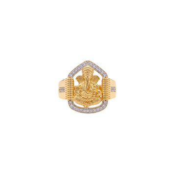 Sumukha Ganesha Men's Statement Ring