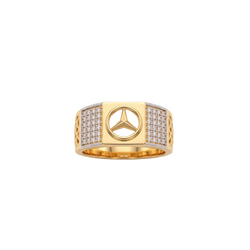 Torq Men's Gold-Toned Statement Ring