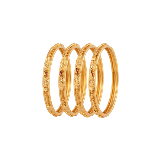 Svarnita: Gilded Grace Bangles
