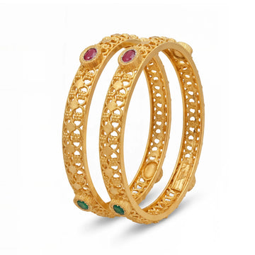 Ritvaa Swarn Karigari Kada 2pcs